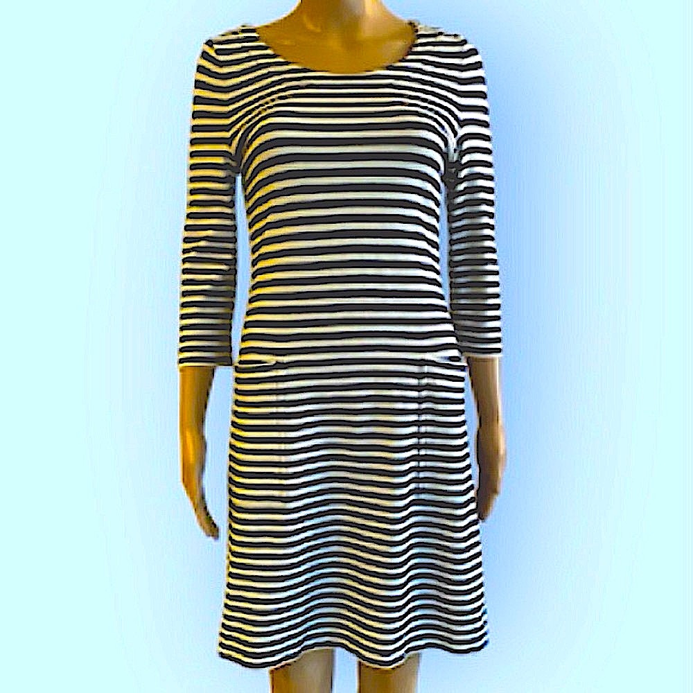 Kate Spade navy & white striped dress Sz.2